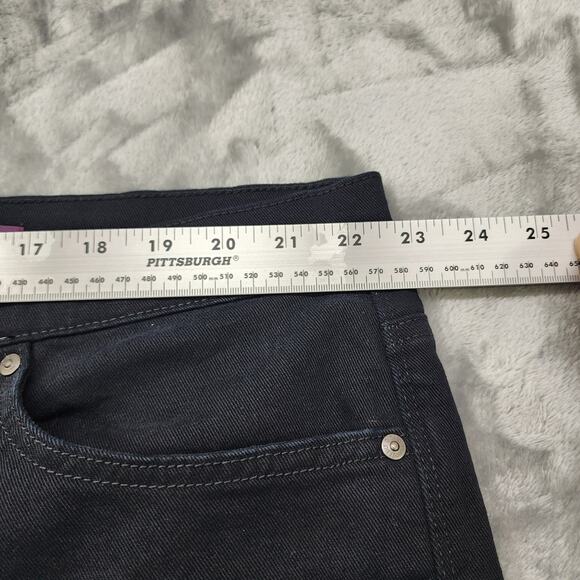 Gloria Vanderbilt Jeans Womens 22W Black Amanda High Rise Slim Tapered Stretch - Picture 11 of 15